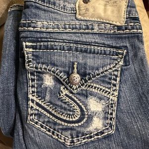 Silver Jeans Destroyed Tuesday!